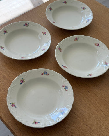 Floral pasta plates (11 pcs) - NEROLI