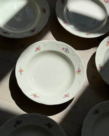 Floral pasta plates (11 pcs) - NEROLI