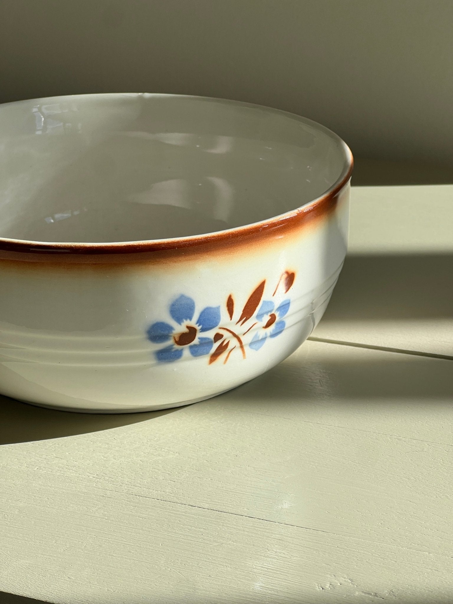 Floral salad bowl - NEROLI