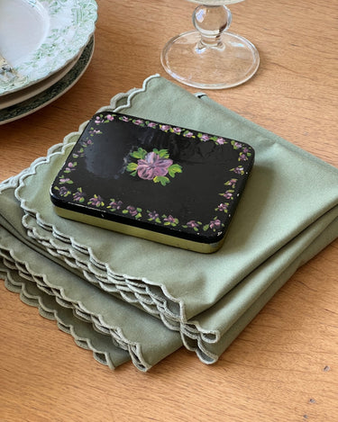 Floral tin box - NEROLI