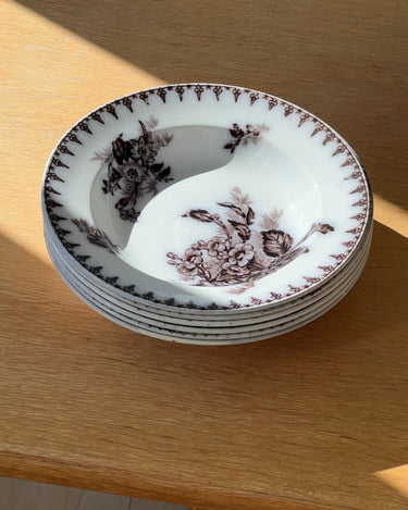 Flore pasta plates (6 pcs) - NEROLI