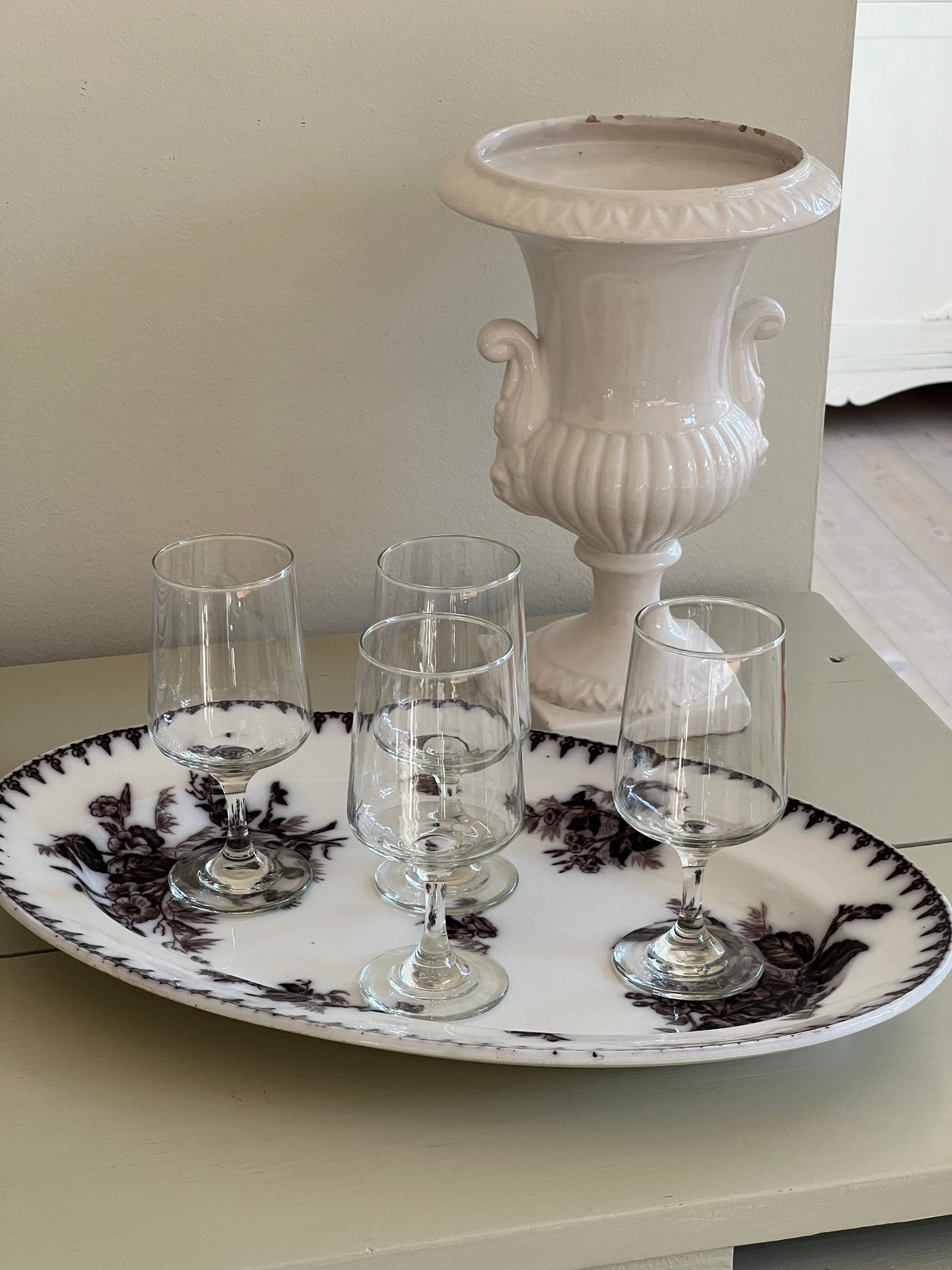 Flore wall platter - NEROLI