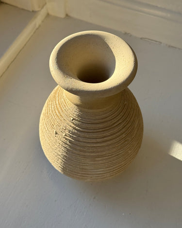 Fluted vase - NEROLI