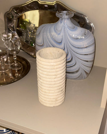 Fluted vase - NEROLI