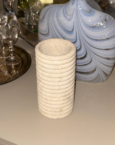 Fluted vase - NEROLI