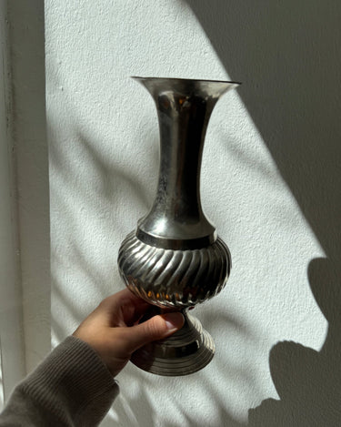Fluted vase - NEROLI
