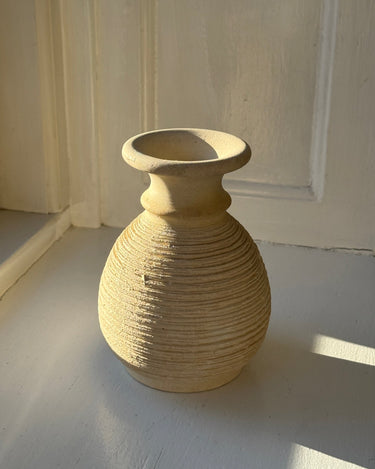 Fluted vase - NEROLI