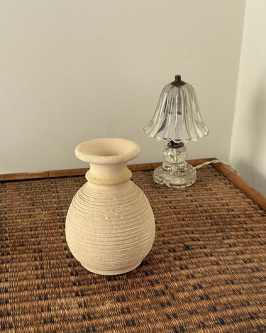 Fluted vase - NEROLI