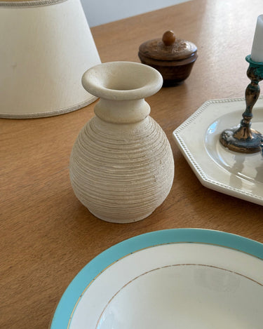 Fluted vase - NEROLI