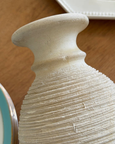 Fluted vase - NEROLI