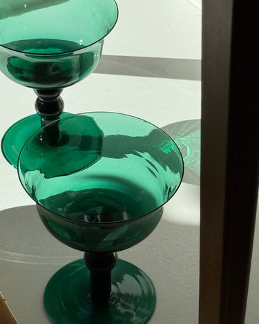 Footed bowls (2 pcs) - NEROLI
