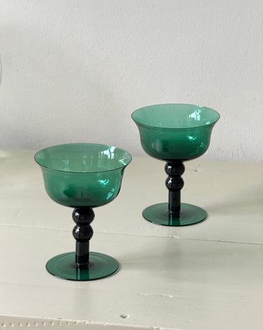 Footed bowls (2 pcs) - NEROLI