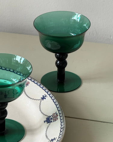 Footed bowls (2 pcs) - NEROLI