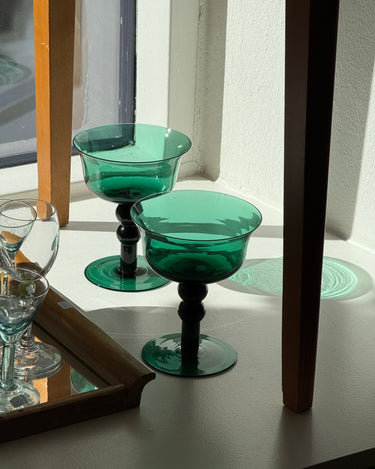 Footed bowls (2 pcs) - NEROLI