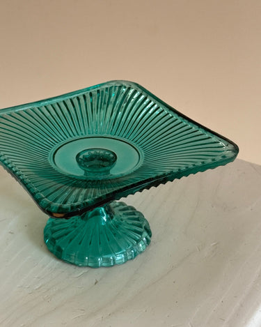 Footed platter - NEROLI