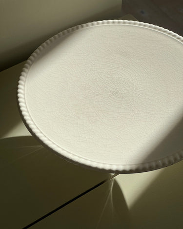 Footed platter - NEROLI