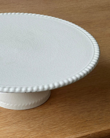 Footed platter - NEROLI