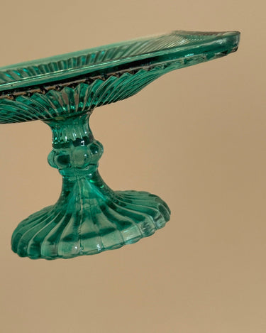 Footed platter - NEROLI
