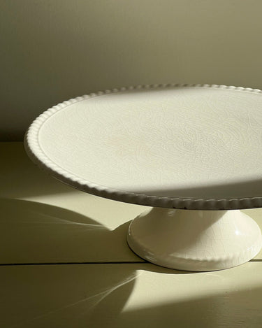 Footed platter - NEROLI