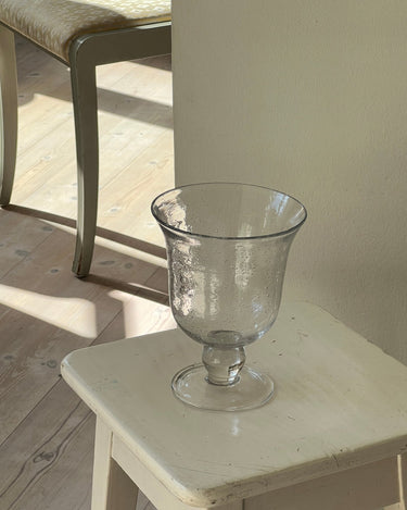 Footed vase - NEROLI