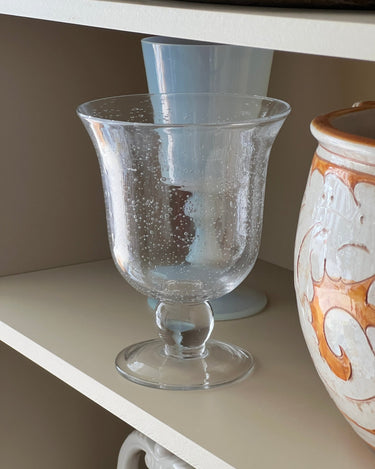 Footed vase - NEROLI