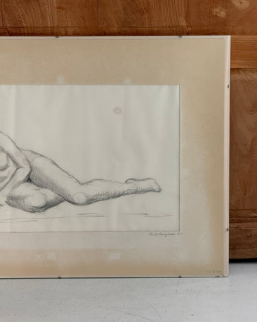 Framed drawing - NEROLI
