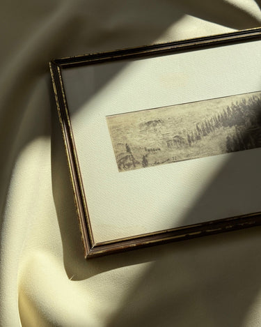 Framed drawing - NEROLI