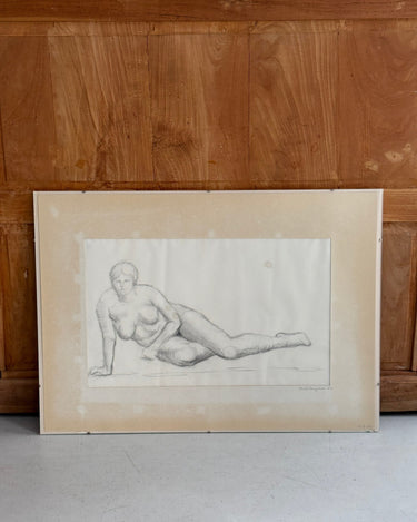 Framed drawing - NEROLI