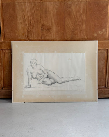 Framed drawing - NEROLI