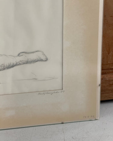 Framed drawing - NEROLI