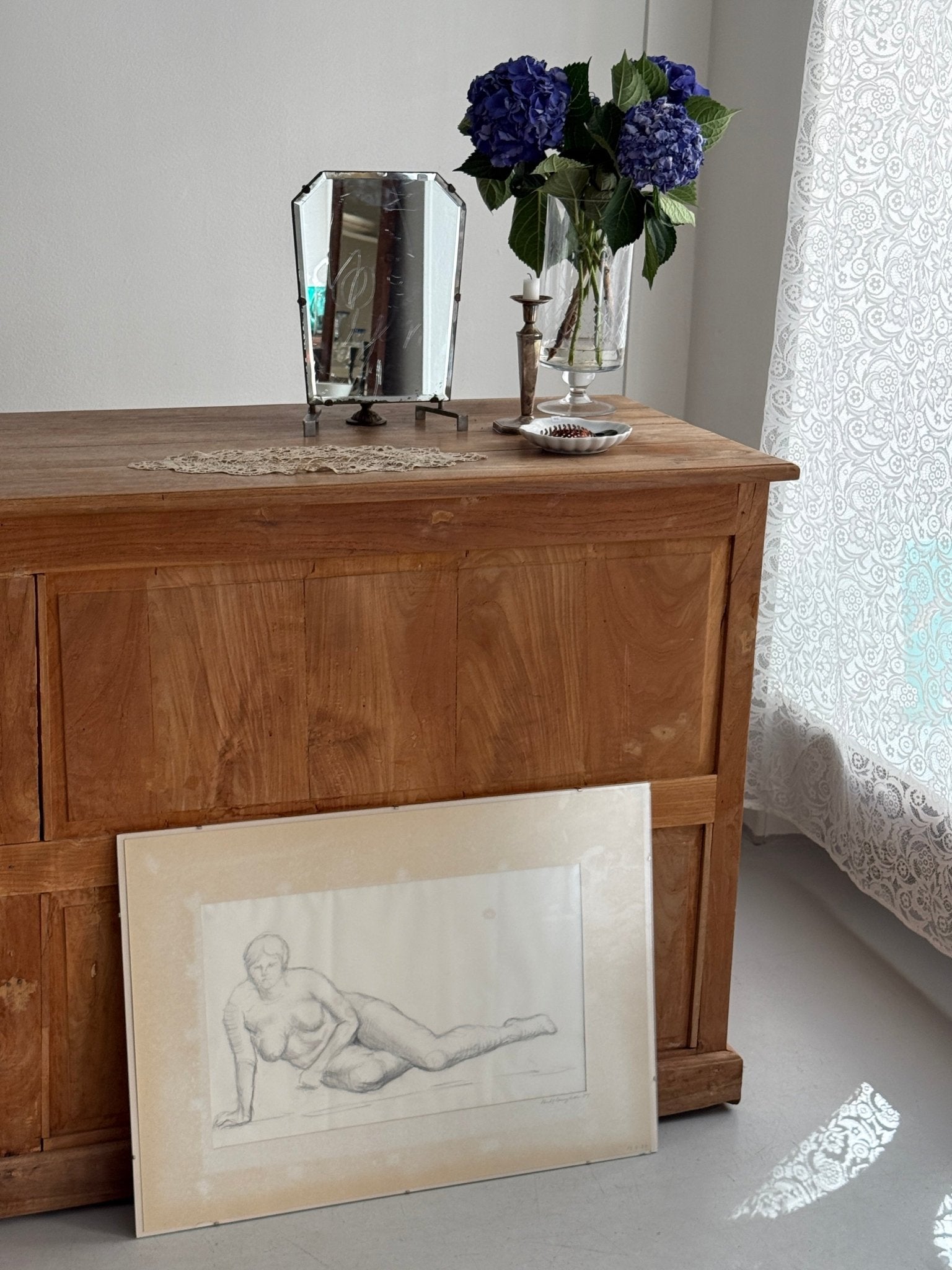 Framed drawing - NEROLI