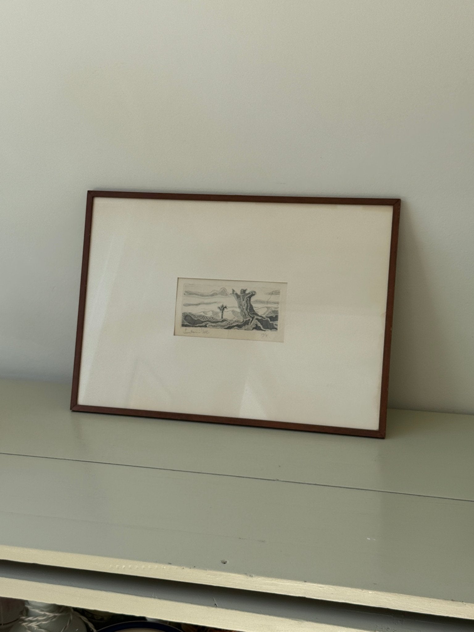 Framed engraving - NEROLI