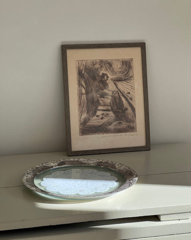 Framed litograph - NEROLI