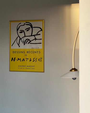 Framed Matisse poster - NEROLI