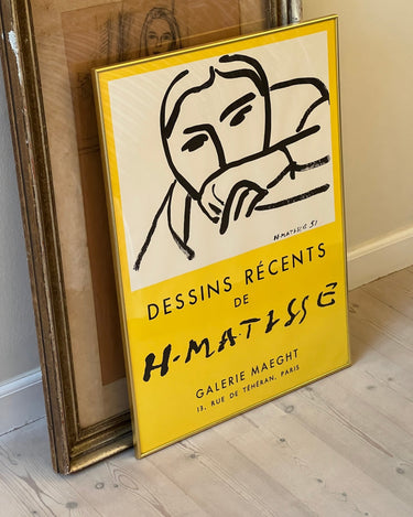Framed Matisse poster - NEROLI