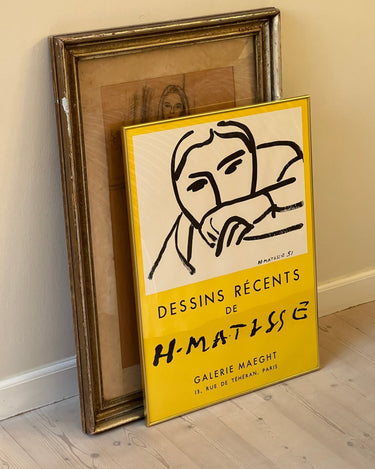 Framed Matisse poster - NEROLI