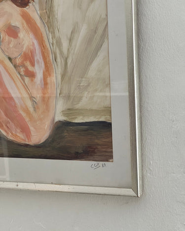 Framed painting - NEROLI