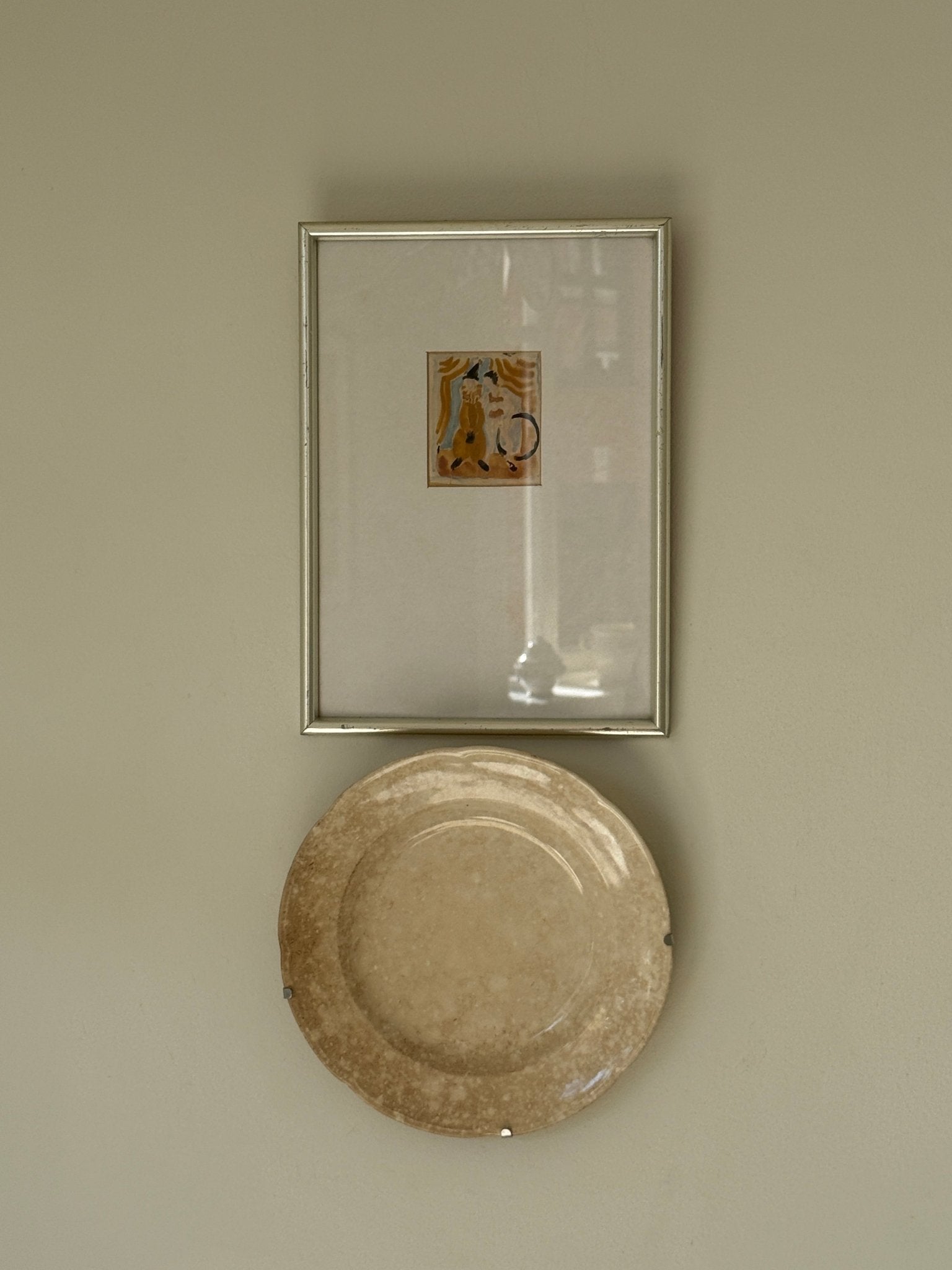 Framed painting - NEROLI