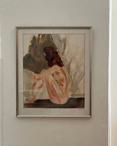 Framed painting - NEROLI