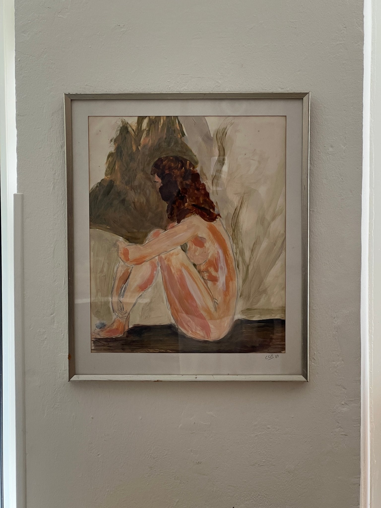 Framed painting - NEROLI