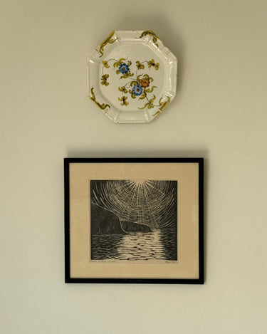 Framed woodcut - NEROLI
