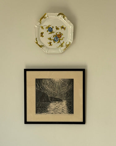 Framed woodcut - NEROLI