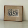 Framed woodcut - NEROLI
