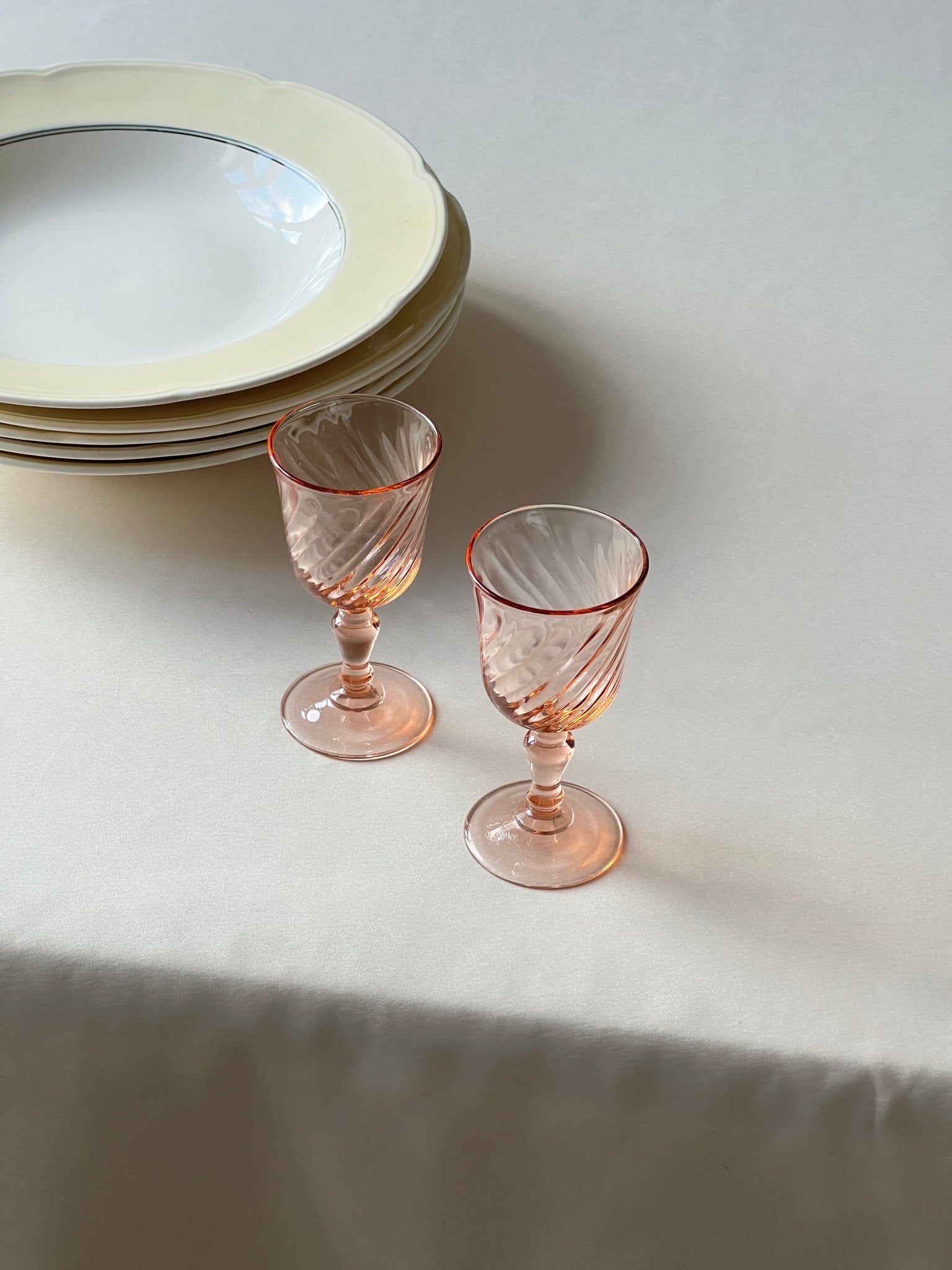 French liquor glasses - NEROLI