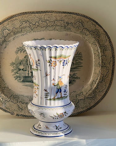 French Moustier vase - NEROLI