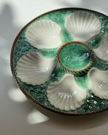 French oyster plate - NEROLI