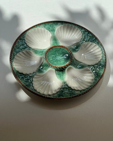 French oyster plate - NEROLI