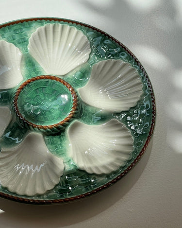 French oyster plate - NEROLI