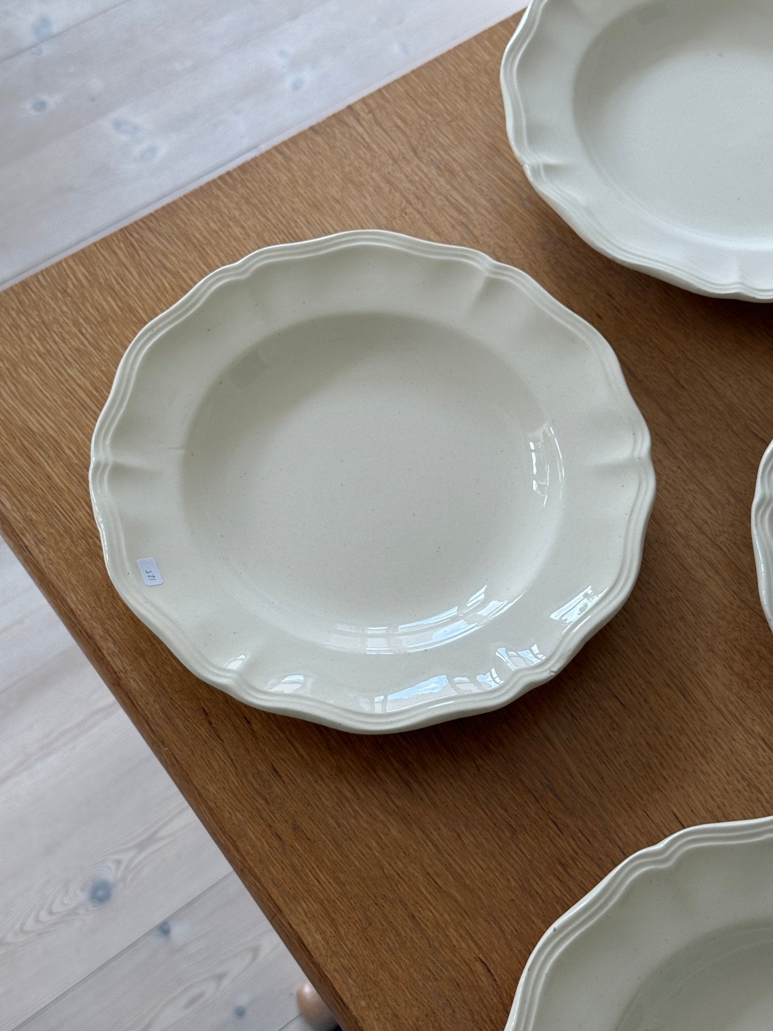French pasta plates (6 pcs) - NEROLI