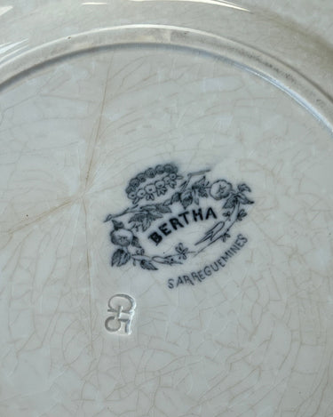 French wall plate - NEROLI